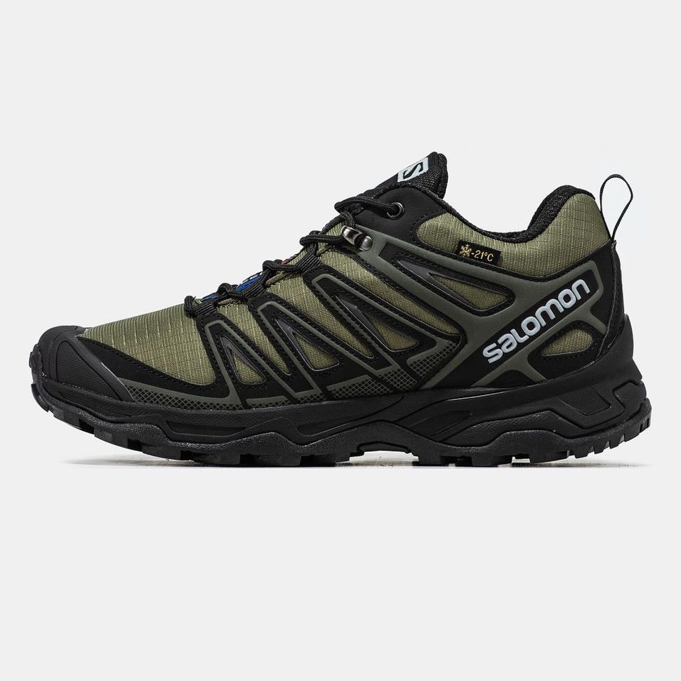 Зимові Кросівки Salomon Speed Cross Pro Green Black 9652 фото