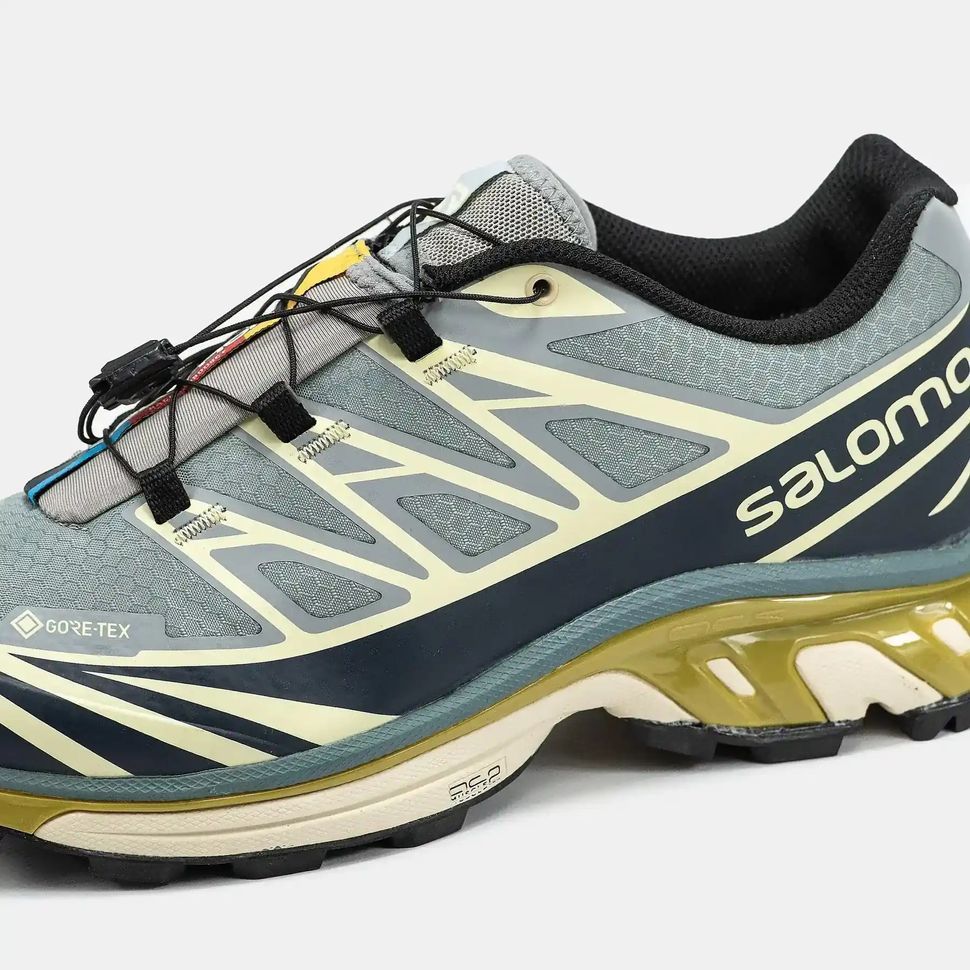 Salomon XT-6 Gore-Tex Blue Beige Olive