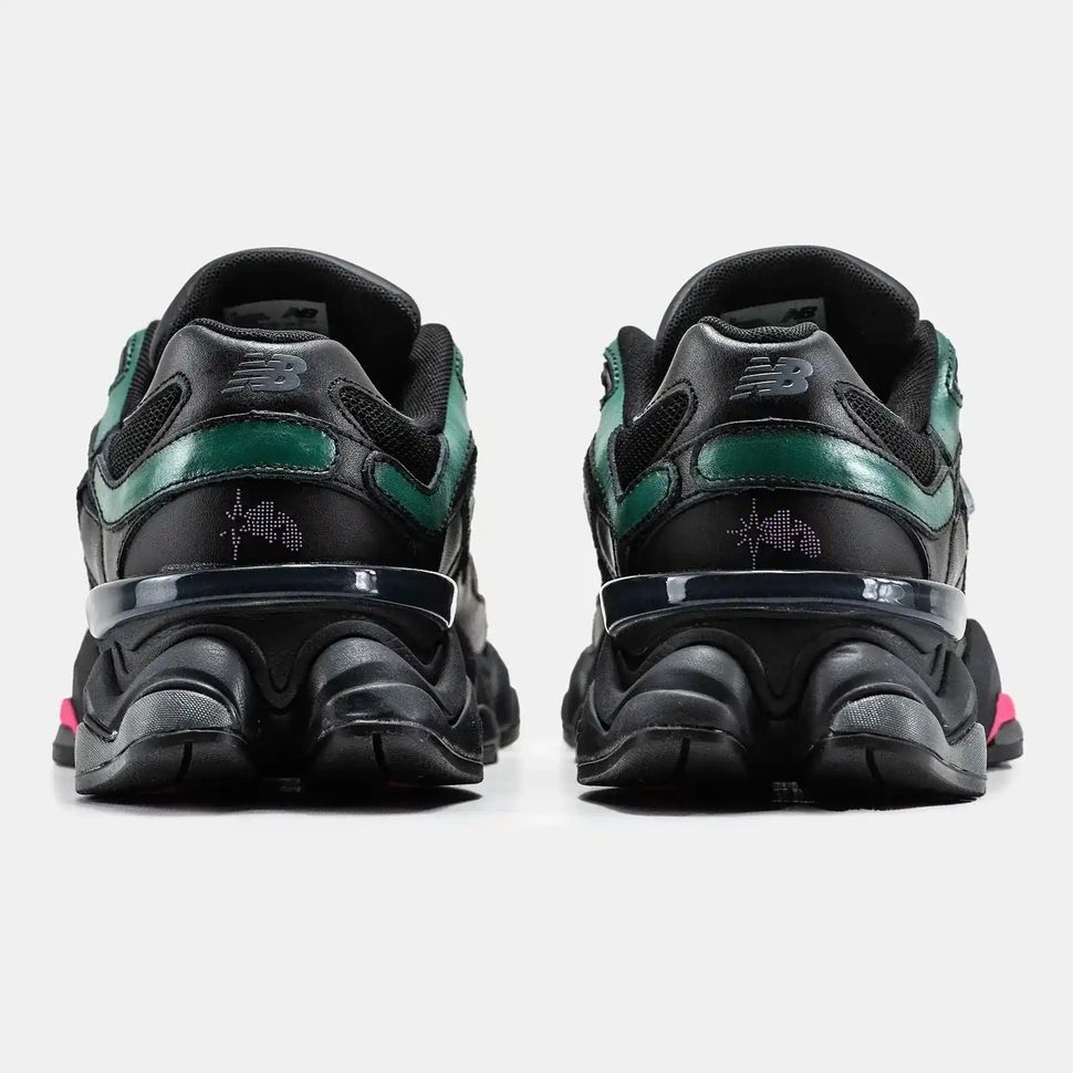 New Balance 9060 x Mowalola Black Green Pink