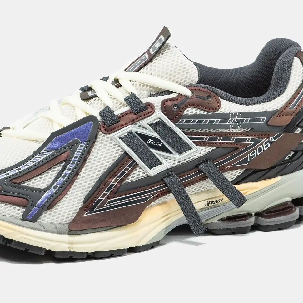 New Balance 1906A White Brown Purple, 36