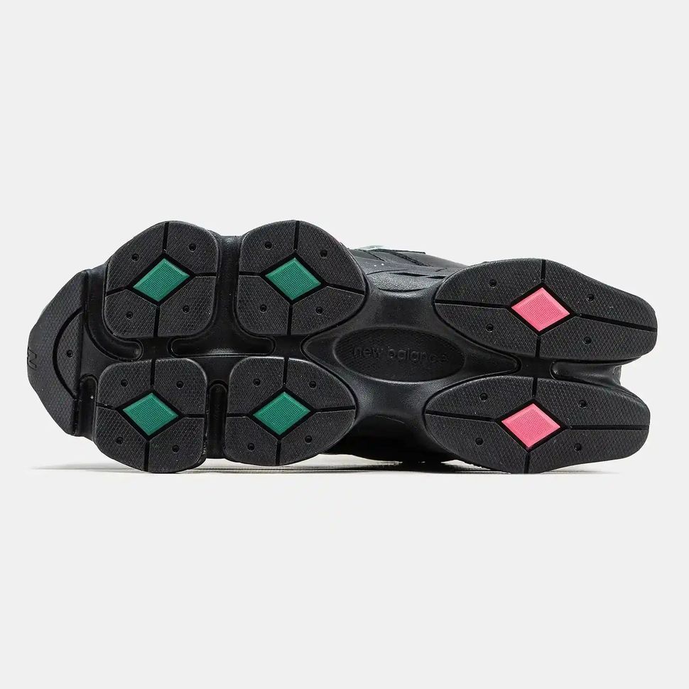 New Balance 9060 x Mowalola Black Green Pink