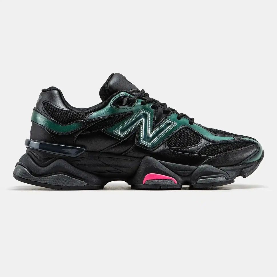 New Balance 9060 x Mowalola Black Green Pink