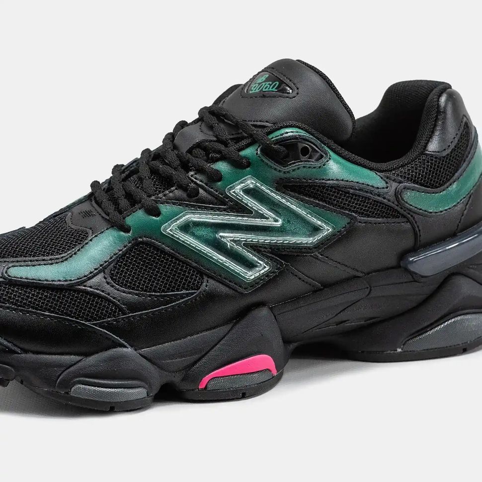 New Balance 9060 x Mowalola Black Green Pink