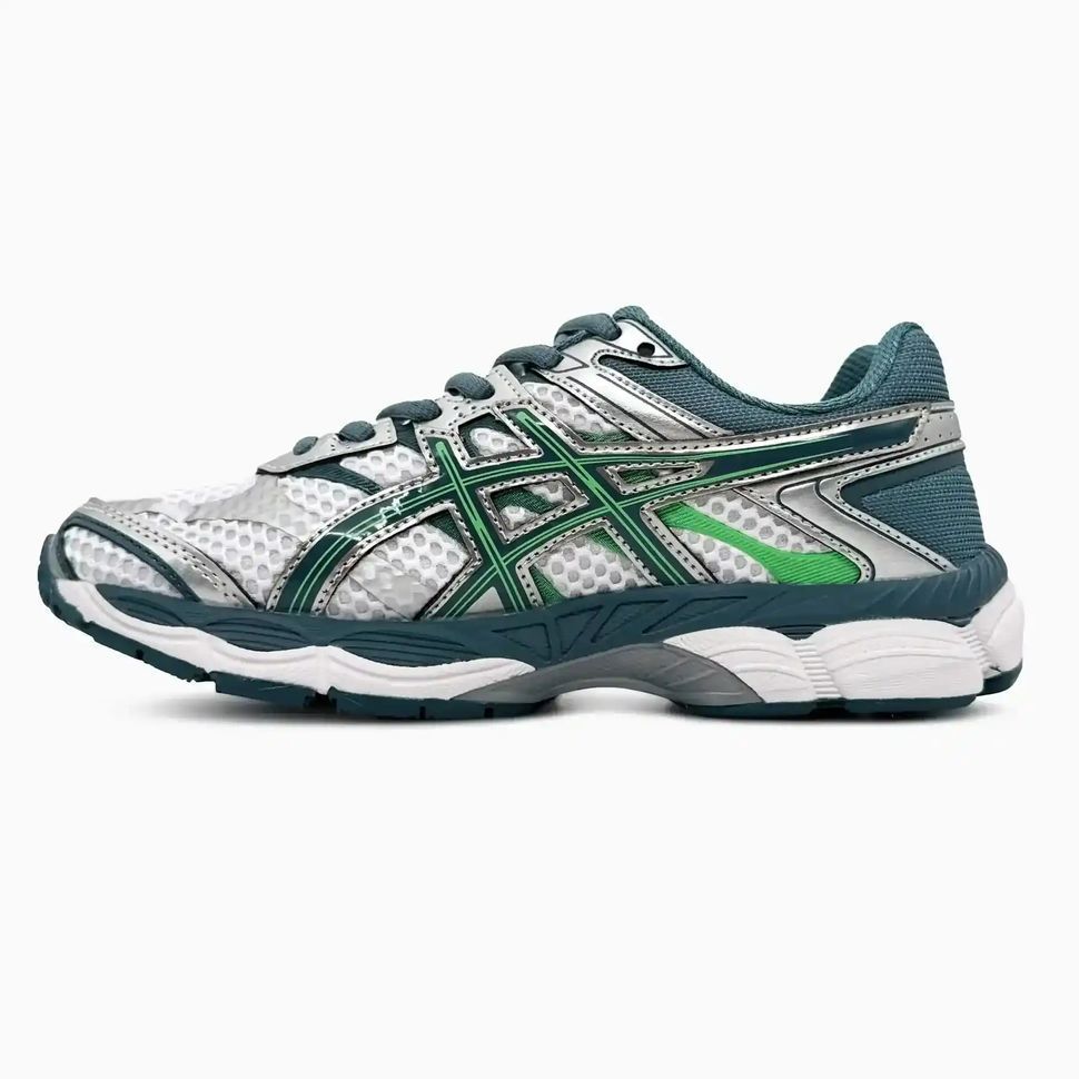 Asics Gel-Cumulus 16 White Ironclad Green, 36