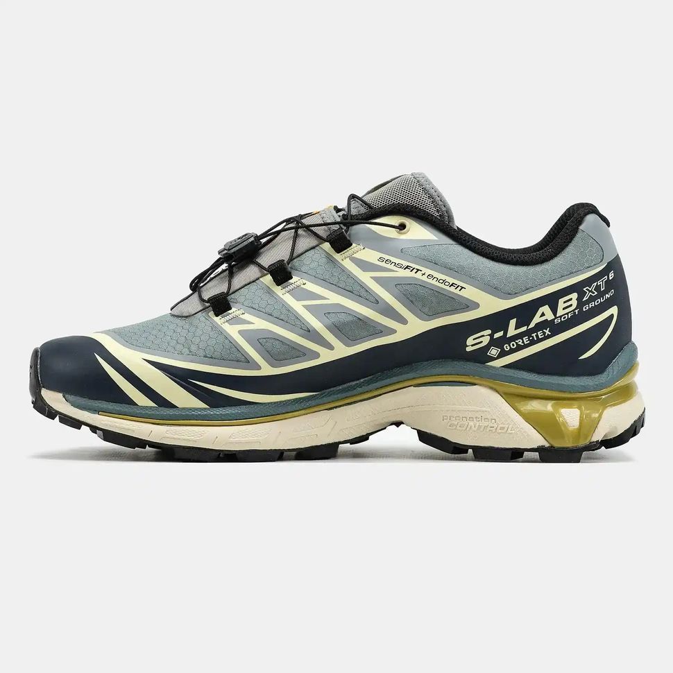 Salomon XT-6 Gore-Tex Blue Beige Olive
