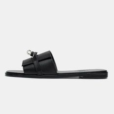 Hermes Oran Black Leather, 36