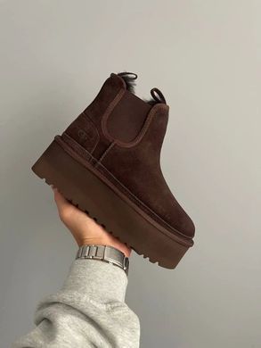 UGG Neumel Chelsea Platform Chocolate, 36