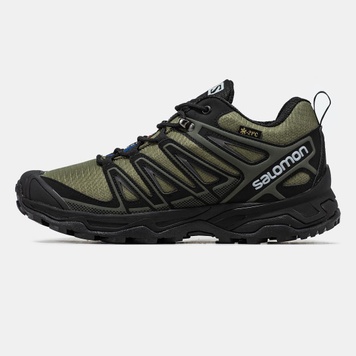 Зимние Кроссовки Salomon Speed Cross Pro Green Black 9652 фото