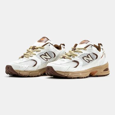 New Balance 530 White Brown Beige