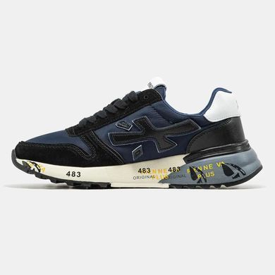 Premiata Mick Navy Black White