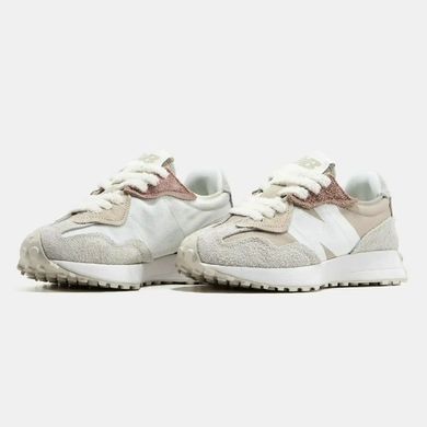 New Balance 327 Beige White Brown