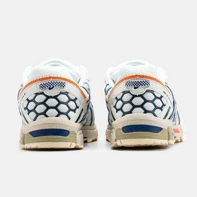 Asics Gel-Kahana 8 White Navy Orange