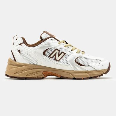 New Balance 530 White Brown Beige