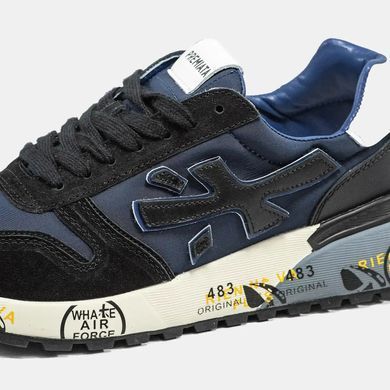 Premiata Mick Navy Black White