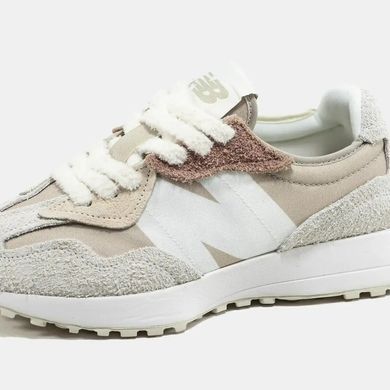 New Balance 327 Beige White Brown