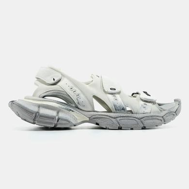 Balenciaga 3XL Sandals White Grey