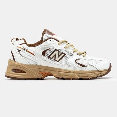 New Balance 530 White Brown Beige