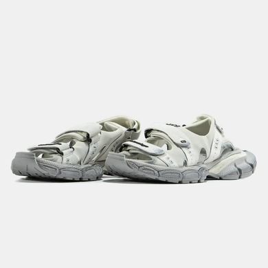 Balenciaga 3XL Sandals White Grey