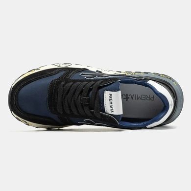 Premiata Mick Navy Black White
