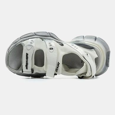 Balenciaga 3XL Sandals White Grey