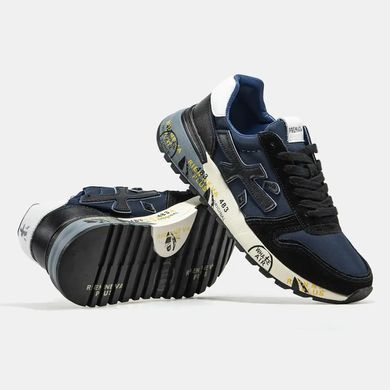 Premiata Mick Navy Black White