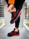 Баскетбольные кроссовки Nike Air Jordan Retro 4 Black Red 6546 фото 3