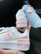 Nike Air Force 1 SHADOW White Pink 435 фото 8