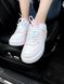 Nike Air Force 1 SHADOW White Pink 435 фото 2