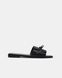 Hermes Oran Black Leather, 36