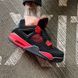 Баскетбольные кроссовки Nike Air Jordan Retro 4 Black Red 6546 фото 5