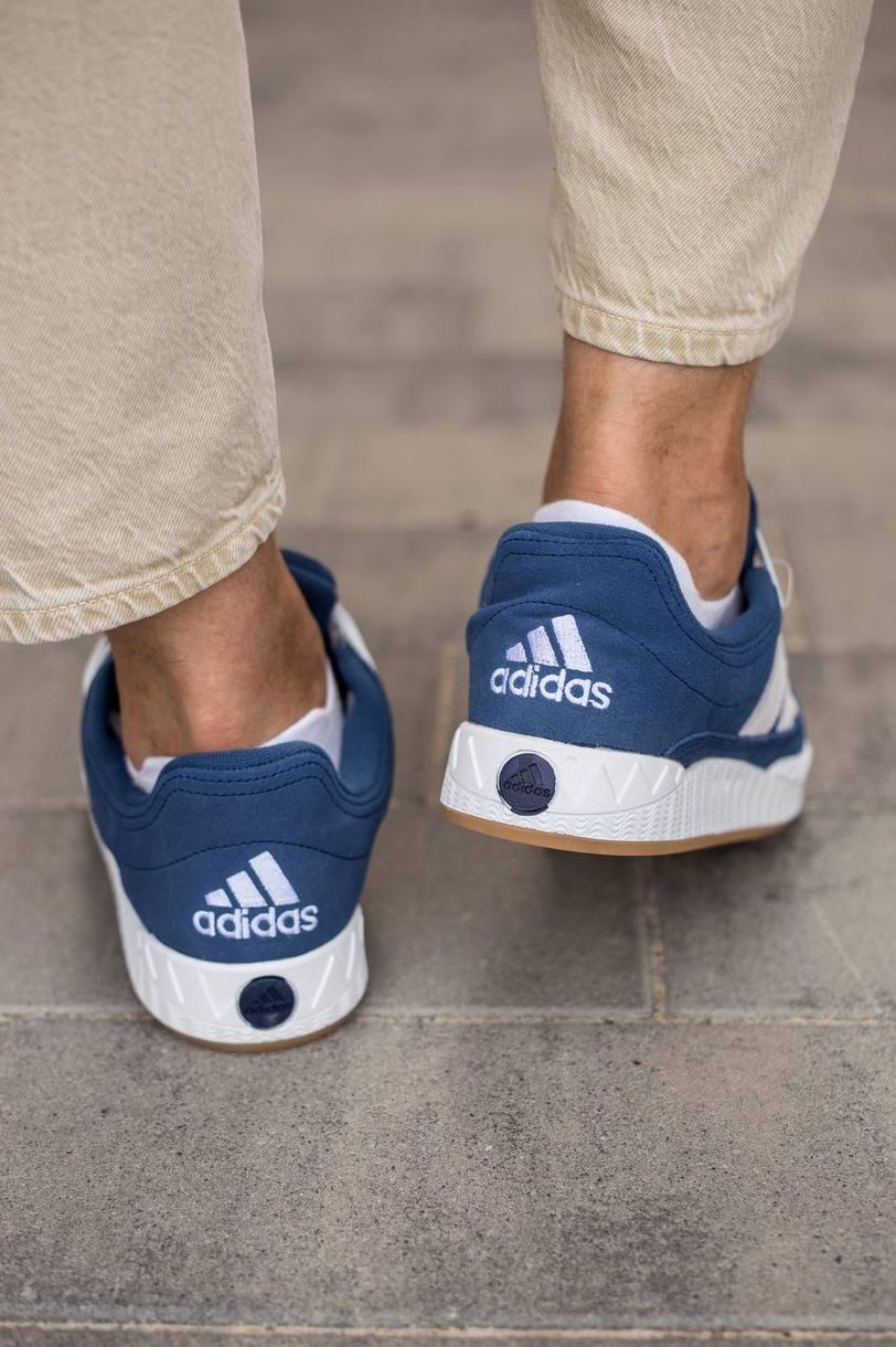 Кросівки Adidas Adimatic Blue White 9238 фото