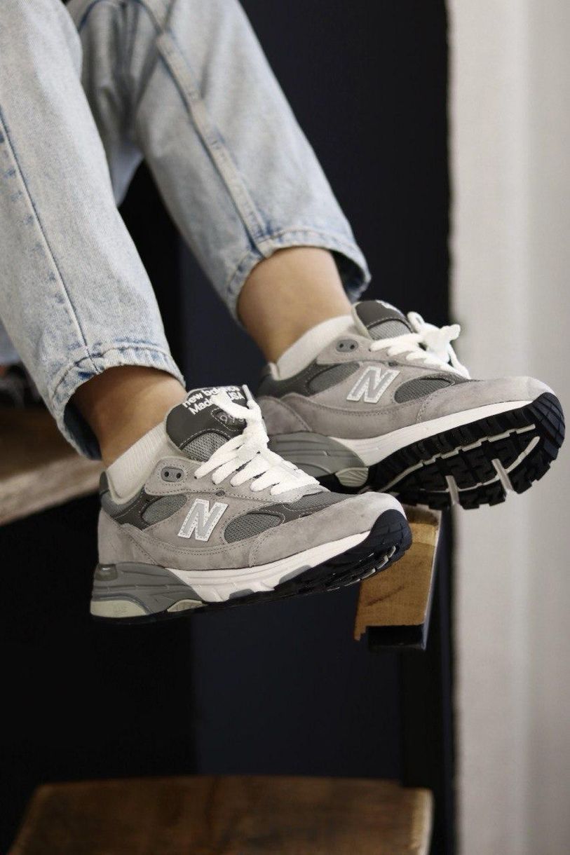 Кросівки New Balance 993 Grey White 3735 фото