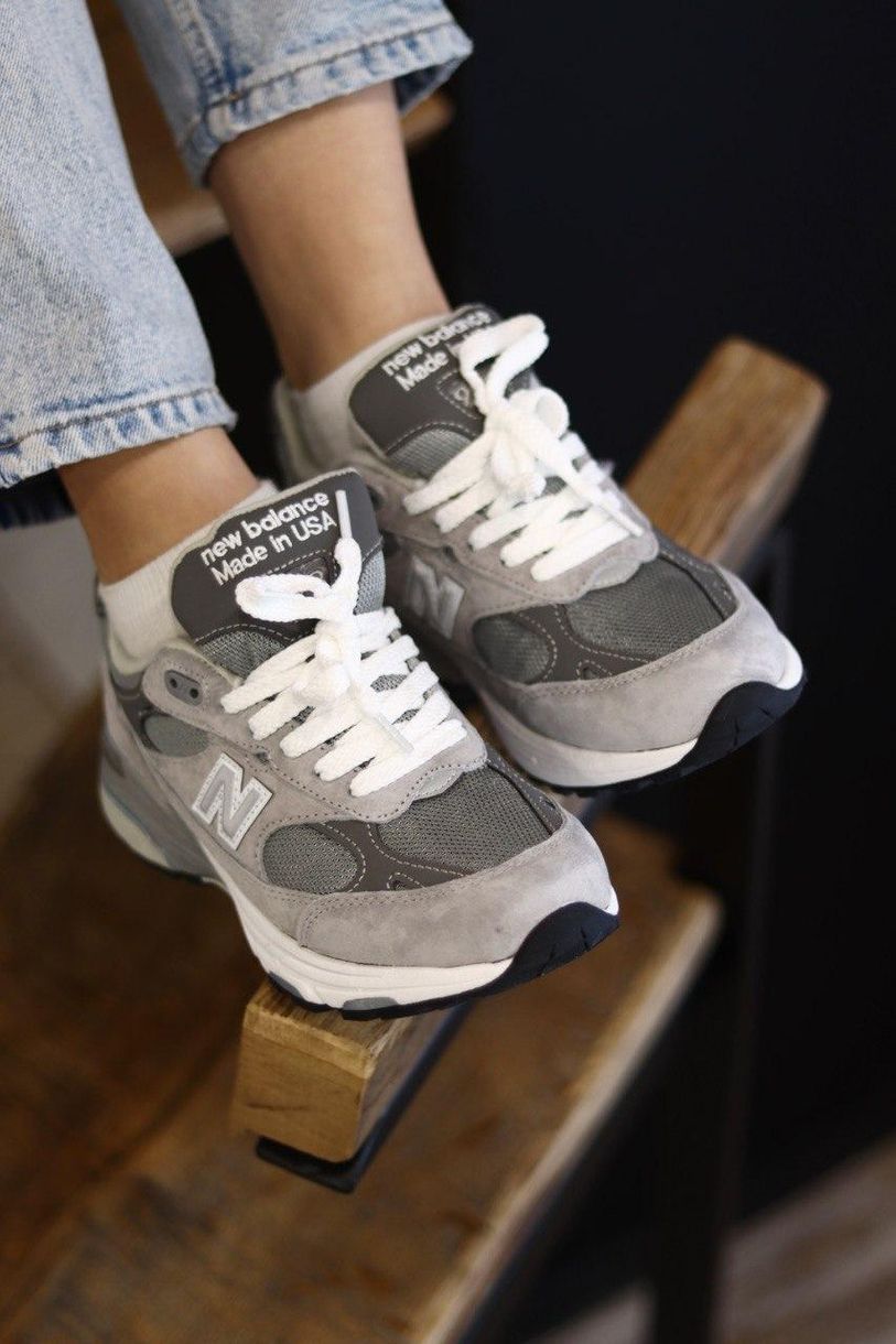 Кросівки New Balance 993 Grey White 3735 фото