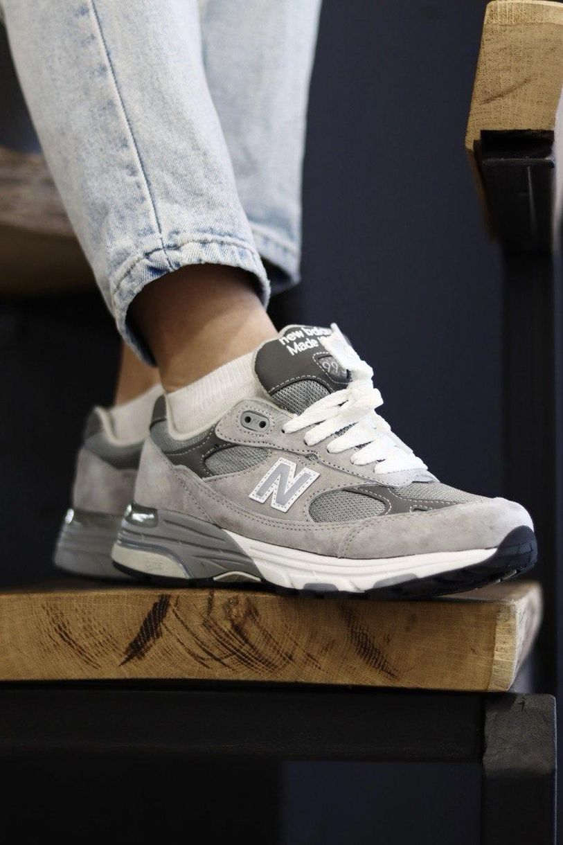 Кросівки New Balance 993 Grey White 3735 фото