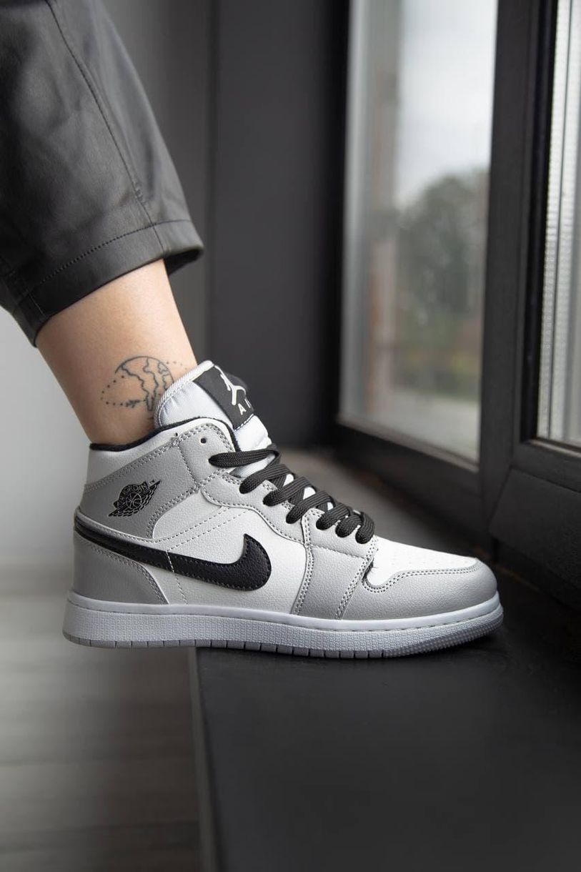 Nike Air Jordan 1 Grey Fur 2.0 5905 фото