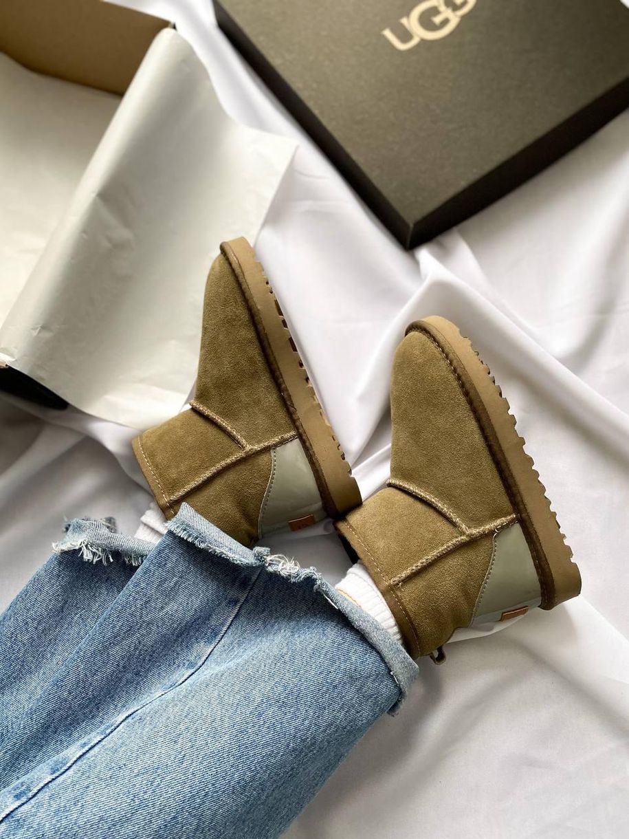 Зимние сапоги Ugg Classic Mini Mokko Suede 9708 фото