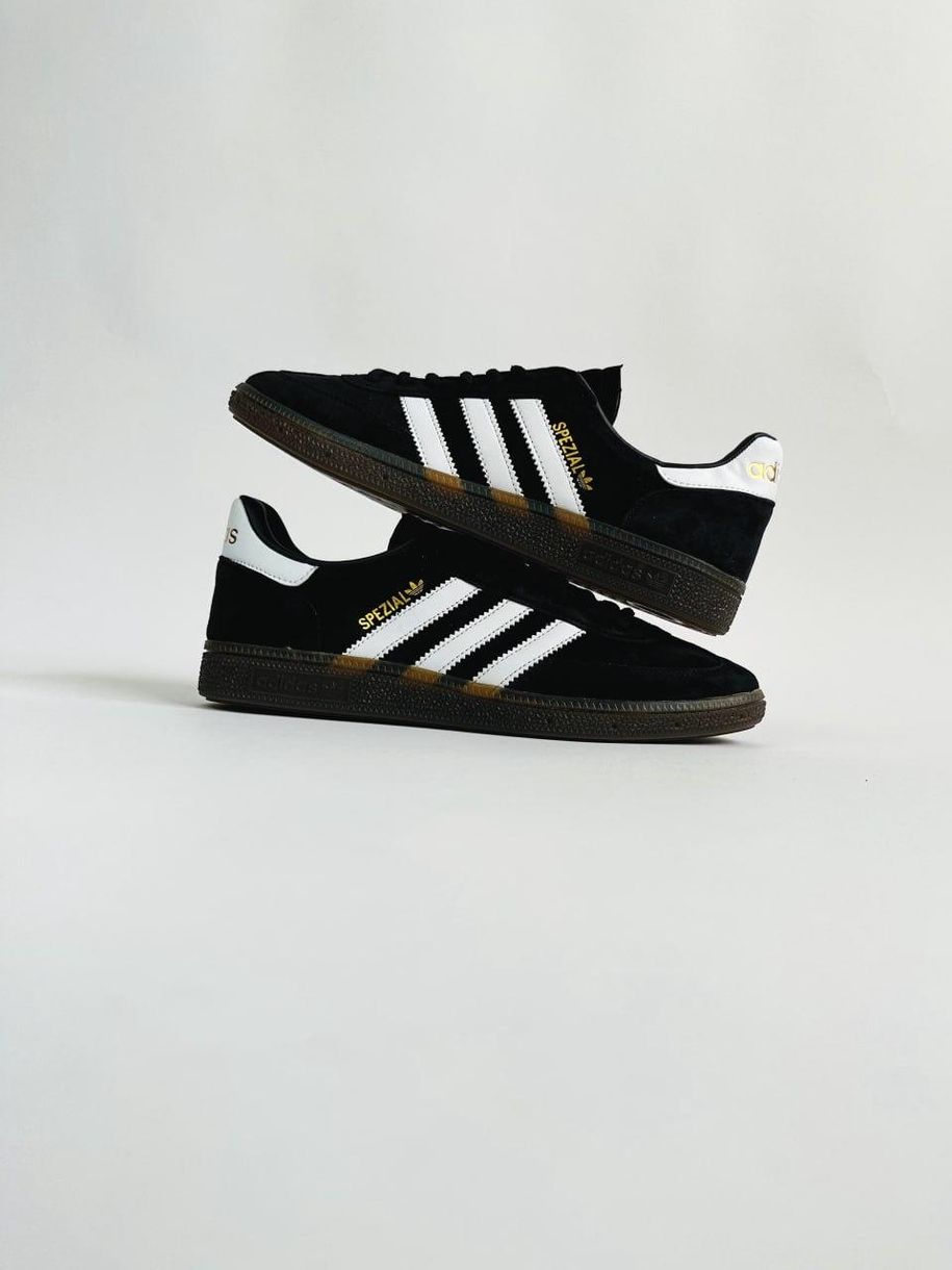 Кроссовки Adidas Spezial Black 10359 фото