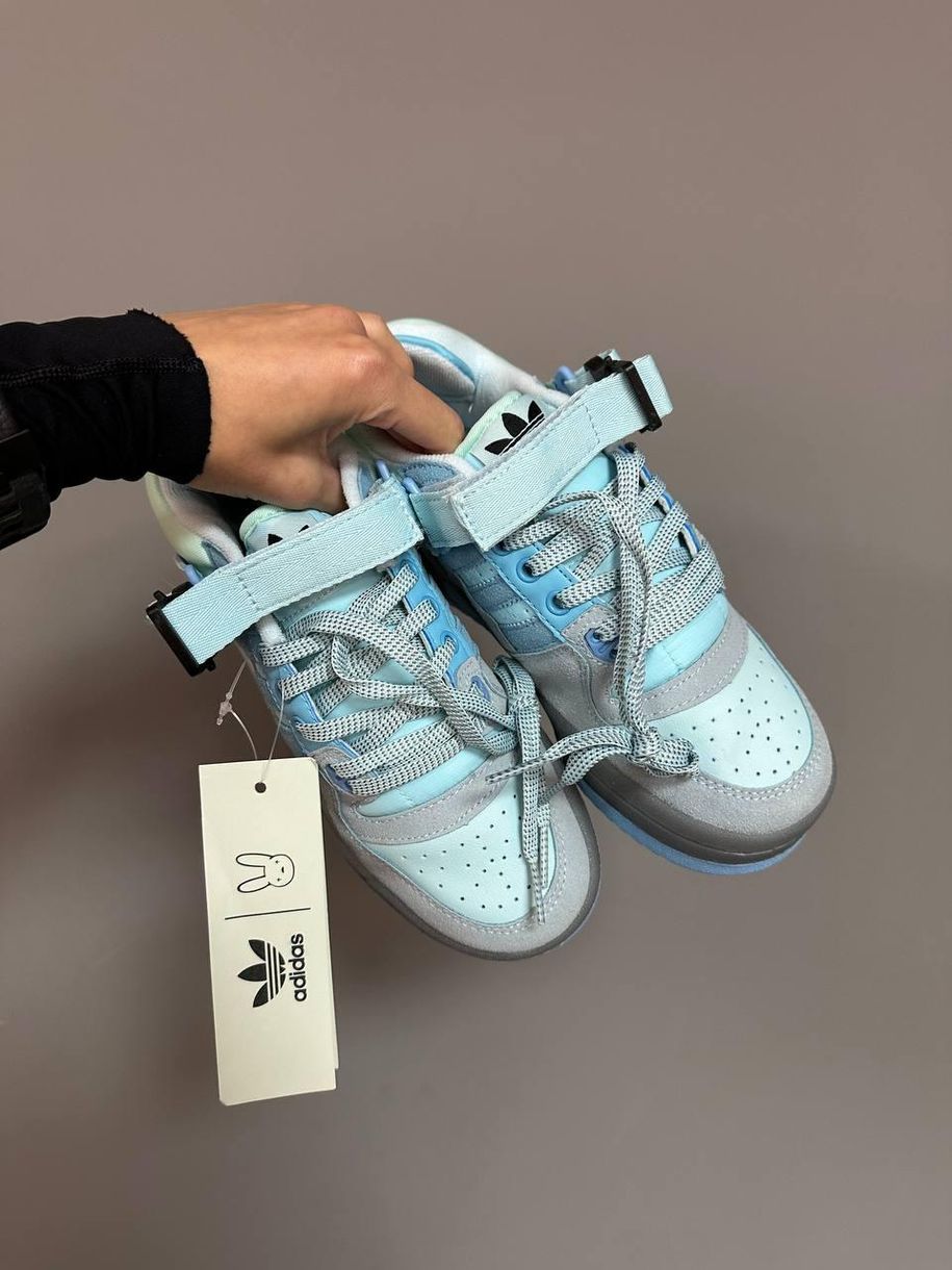 Кросівки Adidas Forum x Bad Bunny Light Blue 2388 фото