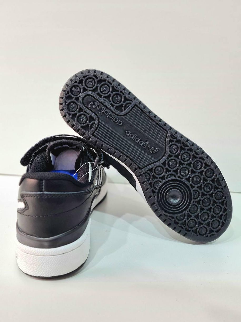 Кросівки Adidas Forum Low Black White 2.0 2410 фото