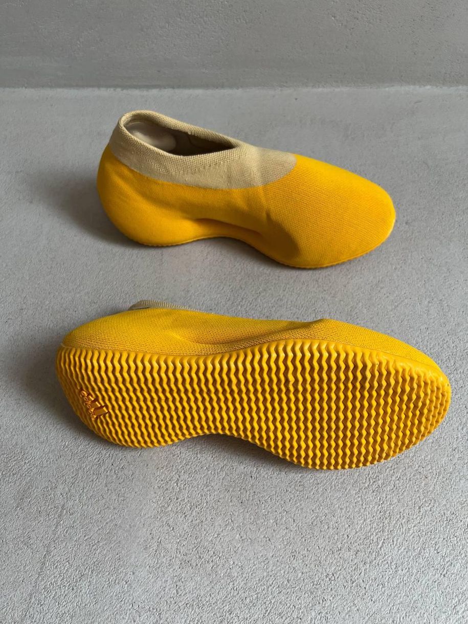 Кроссовки Adidas Knit RNR Yellow 7034 фото