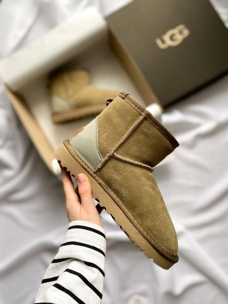 Зимние сапоги Ugg Classic Mini Mokko Suede 9708 фото