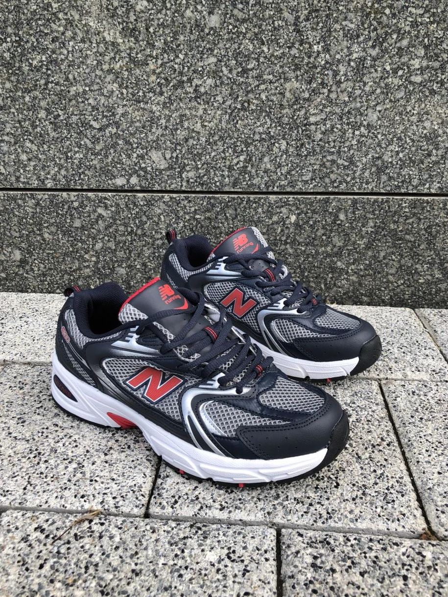 Кроссовки New Balance 530 Navy Grey White Red 8080 фото