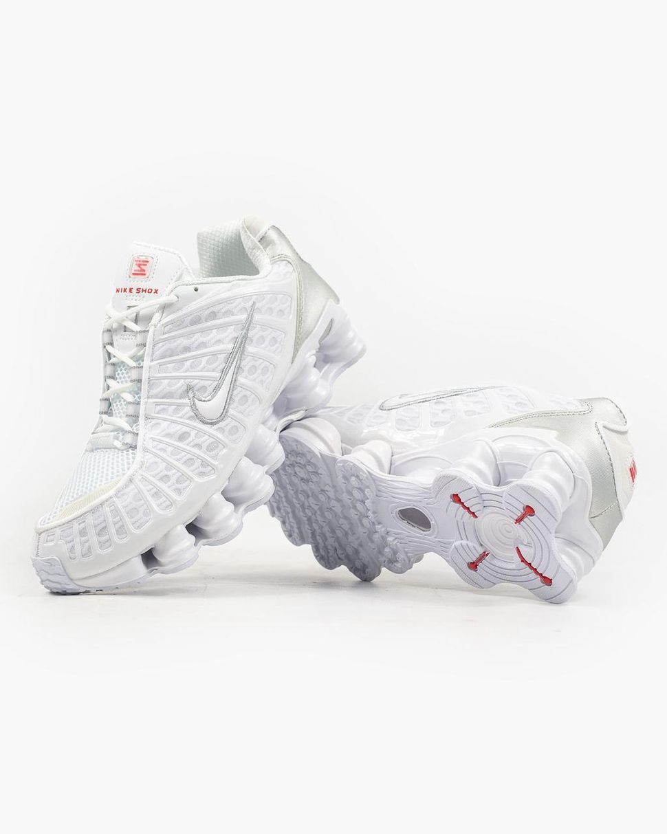 Nike Shox White Grey