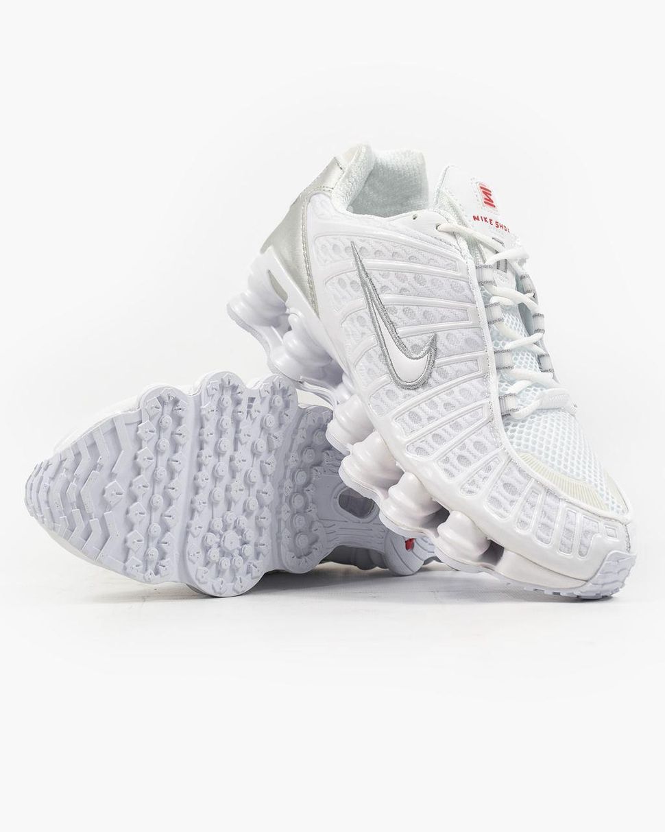 Nike Shox White Grey