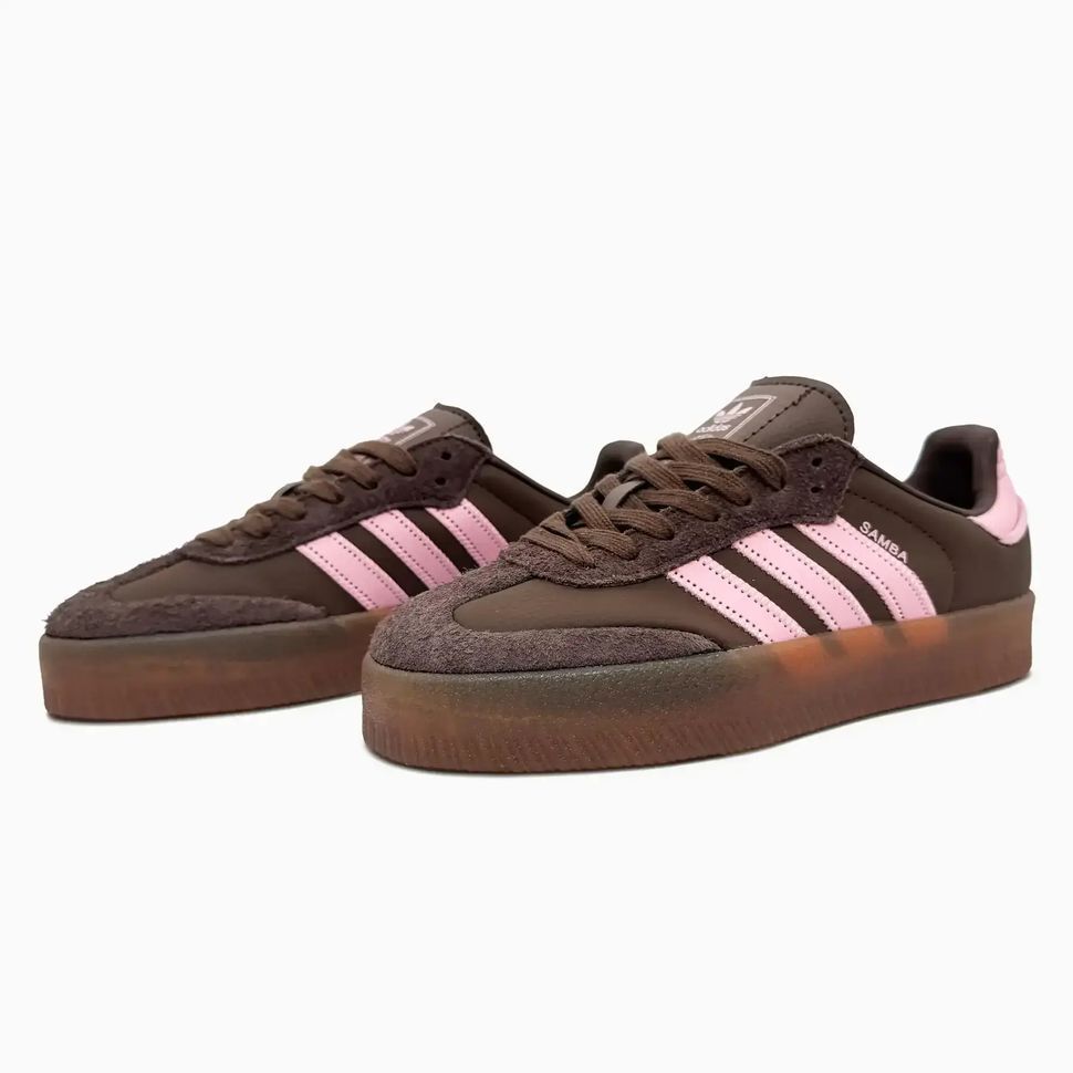 Adidas Samba Platform Brown Pink, 36