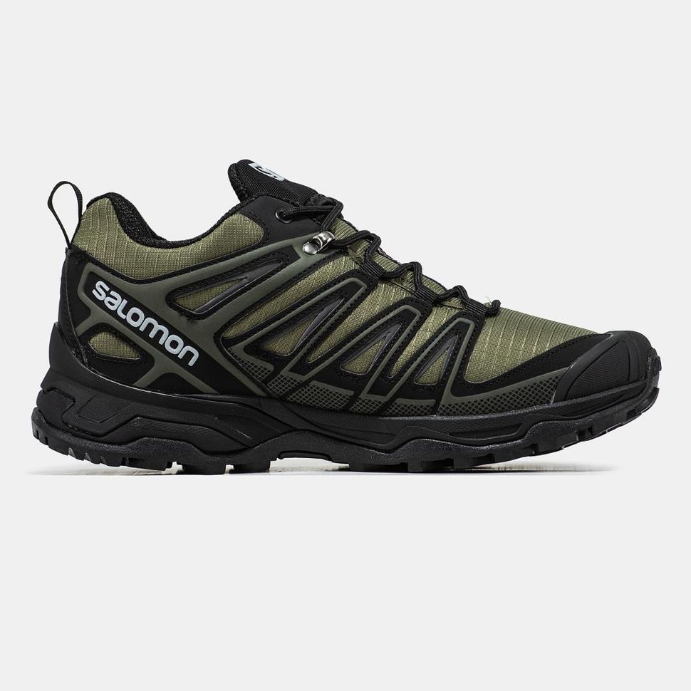 Зимние Кроссовки Salomon Speed Cross Pro Green Black 9652 фото