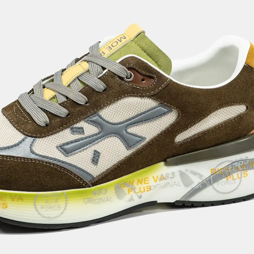 Premiata Moerun Brown Beige Olive, 40
