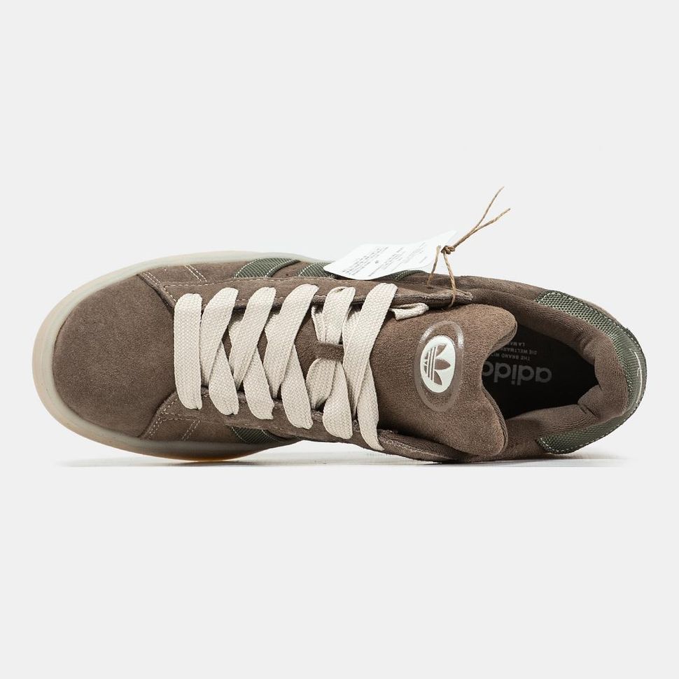 Кросівки Adidas Campus 00s Brown Green 9656 фото