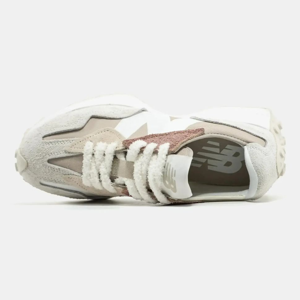 New Balance 327 Beige White Brown