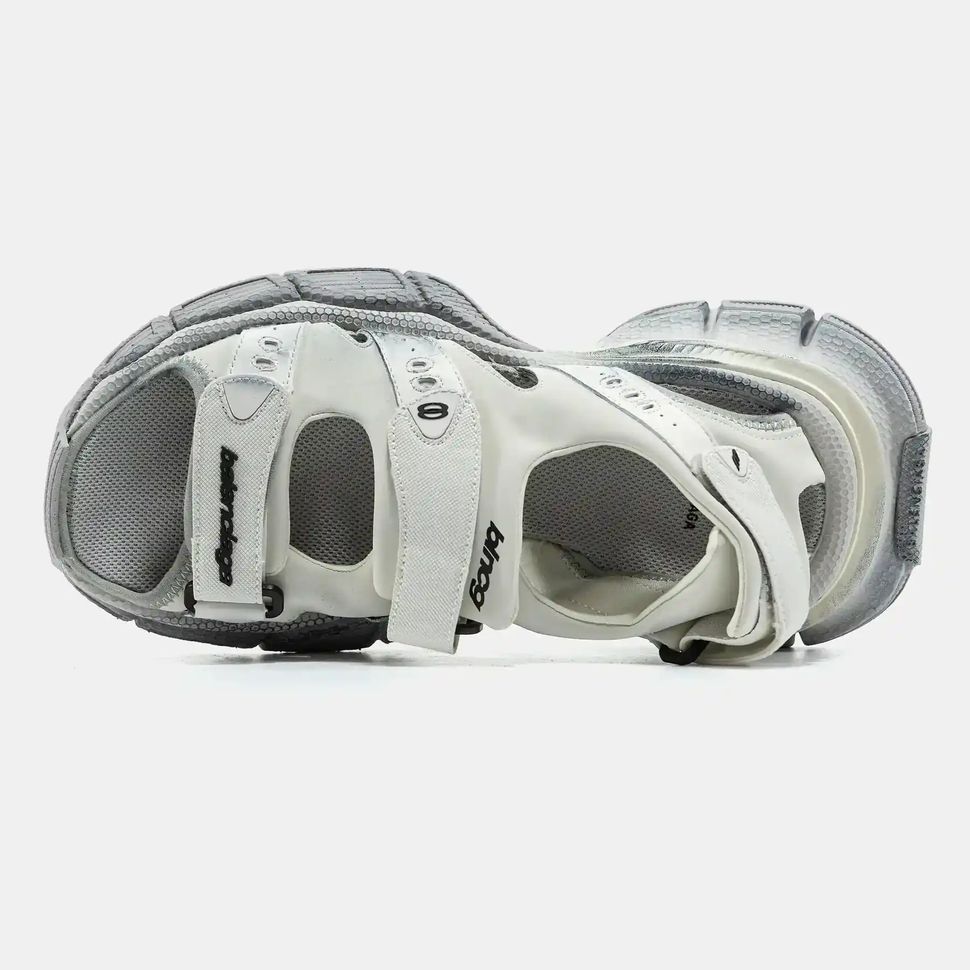 Balenciaga 3XL Sandals White Grey